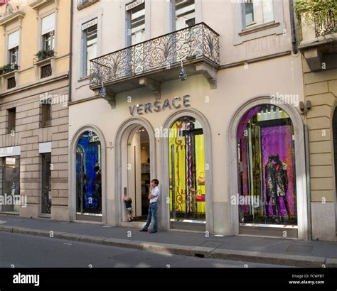 versace spa sede milano|versace boutique milan.